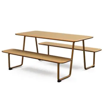 Picknicktafel Mino -  B 150 CM - Terracotta - G-Line