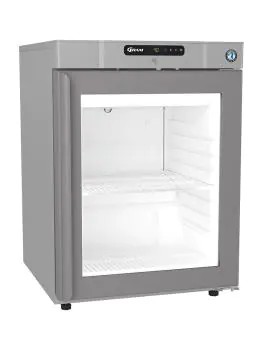 Koelkast - 123 Liter - 1-Deurs - Glazen Deur - Zilver - Hoshizaki
