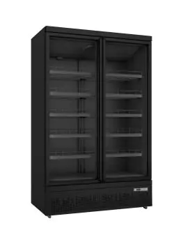 Koelkast - 809 Liter - Glazen Deur - Zwart - Saro