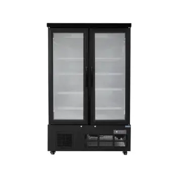 Koelkast - 744 Liter - Glazen Deur - Zwart - Polar