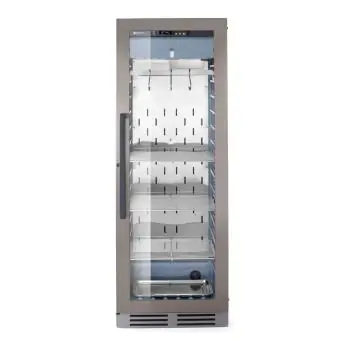 Dry Age Kast - Glazen Deur - 1-Deurs - 352 L - 230V - RVS - Hendi