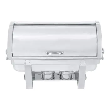 Chafing Dish - 1/1 GN - Rolltop Deksel - RVS - G-Line