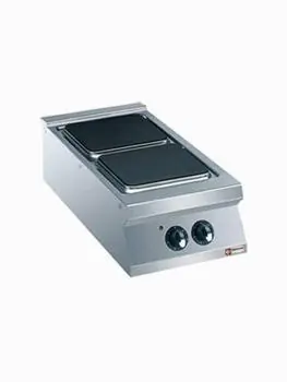Fornuis - 2200 Line - Elektrisch - 2 platen - 40 CM - Diamond - E22/2PQ4T-N*