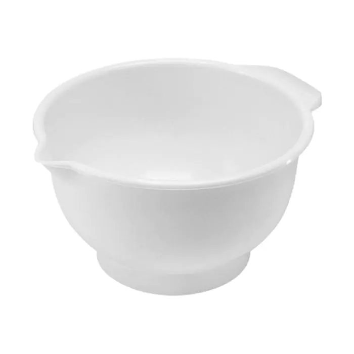 Beslagkom - H 14 CM - 0.6 KG - Ø23.5 CM - Polypropyleen - Wit - 4 Liter - 035046 035046 €7.95 Beslagkom