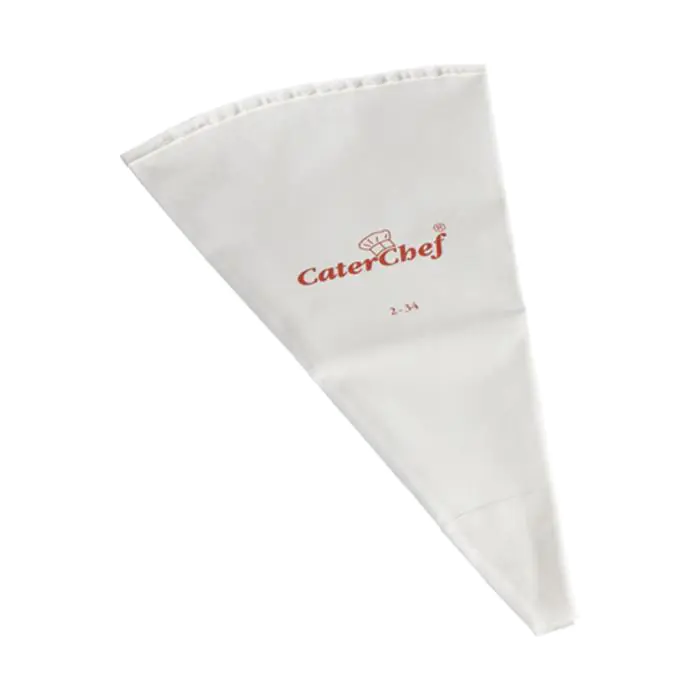 Spuitzak - 0.02 KG - 34 CM - Katoen - Wit - Caterchef - 050002 050002 €4.20 Spuitzak