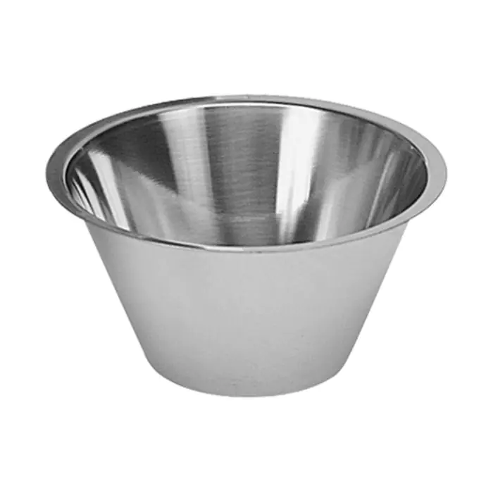 Beslagkom - H 13 CM - 0.49 KG - Ø28 CM - RVS 18/08 - 5 Liter - 055006 055006 €21.00 Beslagkom