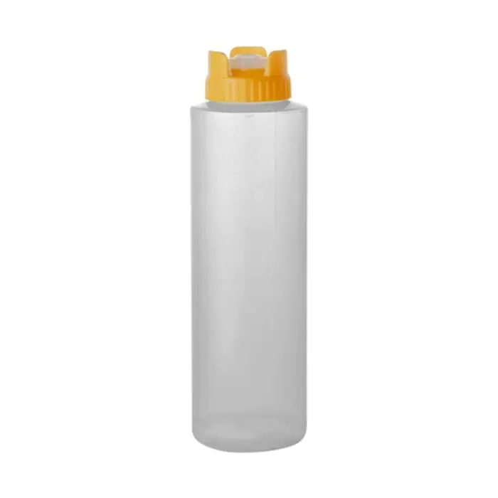Doseer Knijpfles - H 20 CM - 0.034 KG - Ø5 CM - Polyetheen - Geel - 0.36 Liter - 072073 072073 €1.70 Knijpflacons