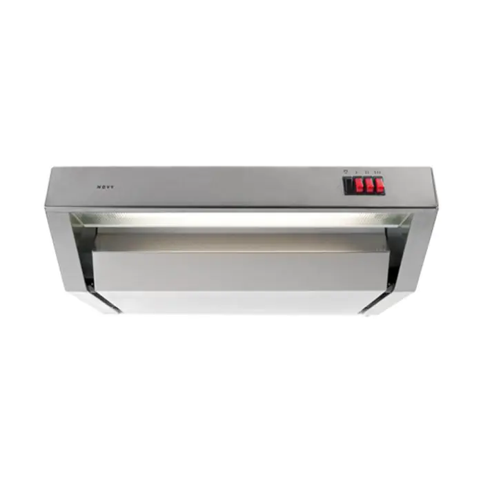 Afzuigkap - H 17 x 59.8 x 51.8 CM - 13.73 KG - Ø12.5 CM - 220 - 240 V - 115 W - RVS - 552060 552060 €580.00 Afzuigkappen