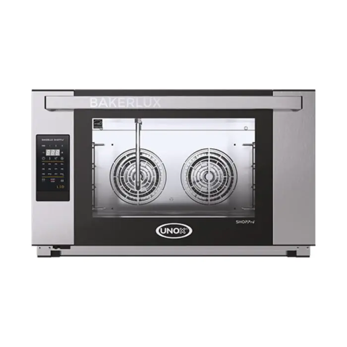Heteluchtoven - H 49.1 x 80 x 81.1 CM - 57 KG - 380 - 415 - Zonder - Stekker V - 6900 W - RVS - +30°C / +260°C - Unox - 596194 596194 €1,889.00 Heteluchtovens