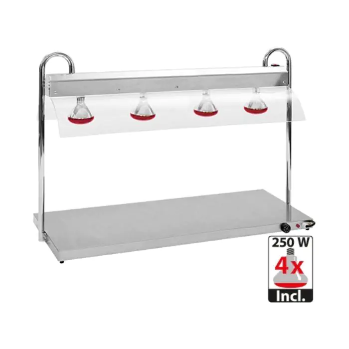 Warmhoudplaat M/Brug - H 83.1 x 135.6 x 55.3 CM - 35 KG - 220 - 240 V - 2500 W - RVS - +30°C / +90°C - 710400 710400 €1,000.50 Warmhoudplaat