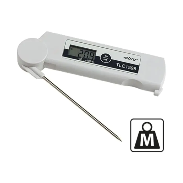 Kern-Temperatuurmeter - H 1.8 x 4.4 CM - 0.07 KG - 15.8 CM - Acrylonitril-Butadieen-Styreen (Abs) - -50°C / +200°C - Ebro - 926002 926002 €251.00 Thermometer
