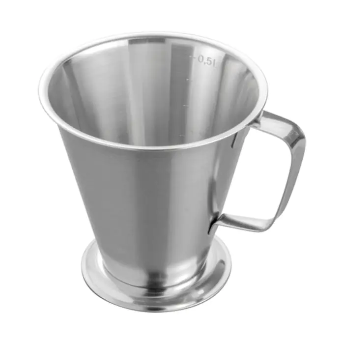 Maatbeker - 0.14 KG - RVS 18/08 - 0.5 Liter - 055010 E055010 €11.90 Maatbekers