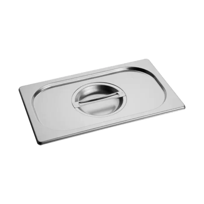 Deksel Gastronorm - 1/4 GN - 26.5 x 16.2 CM - RVS - Standaard - Caterchef - 953146 E953146 €6.10 GN deksels rvs