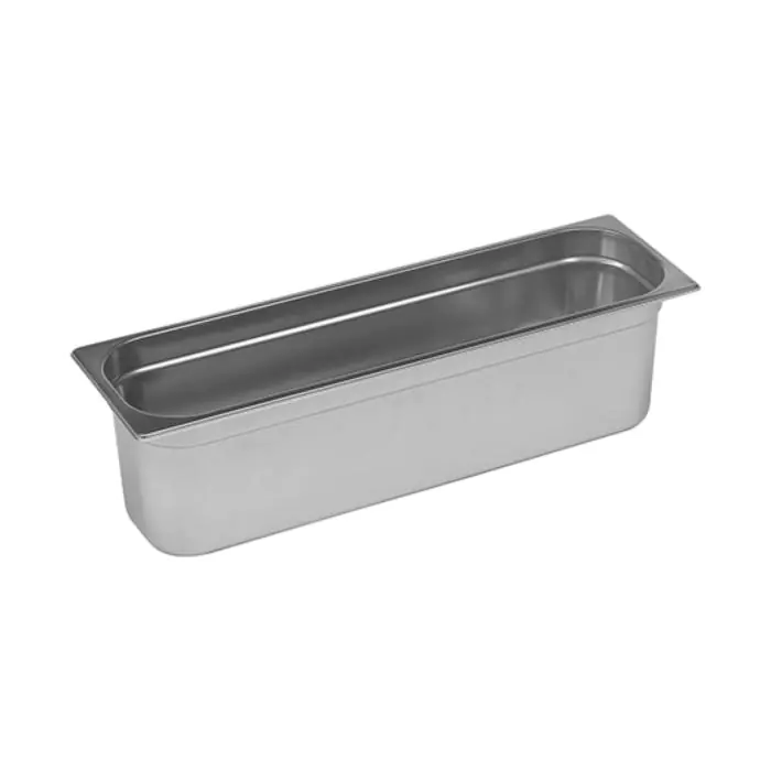 Gastronormbak - 2/4 GN - 2.7 Liter - H 4 x 53 x 16.2 CM - RVS - Caterchef - 953247 E953247 €14.95 Gastronorm bakken