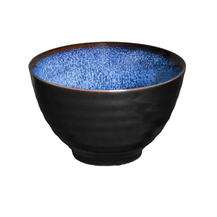 Footed Bowl - 8 stuks - 33 CL - Blauw - Steengoed - Olympia DZ774 €49.99 Schalen
