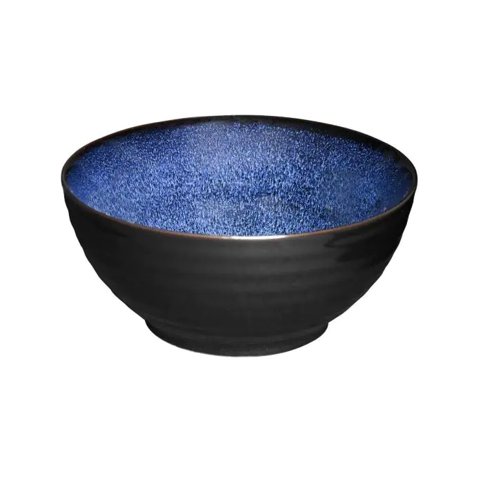 Footed Bowl - 4 stuks - 158 CL - Blauw - Steengoed - Olympia DZ776 €69.99 Schalen