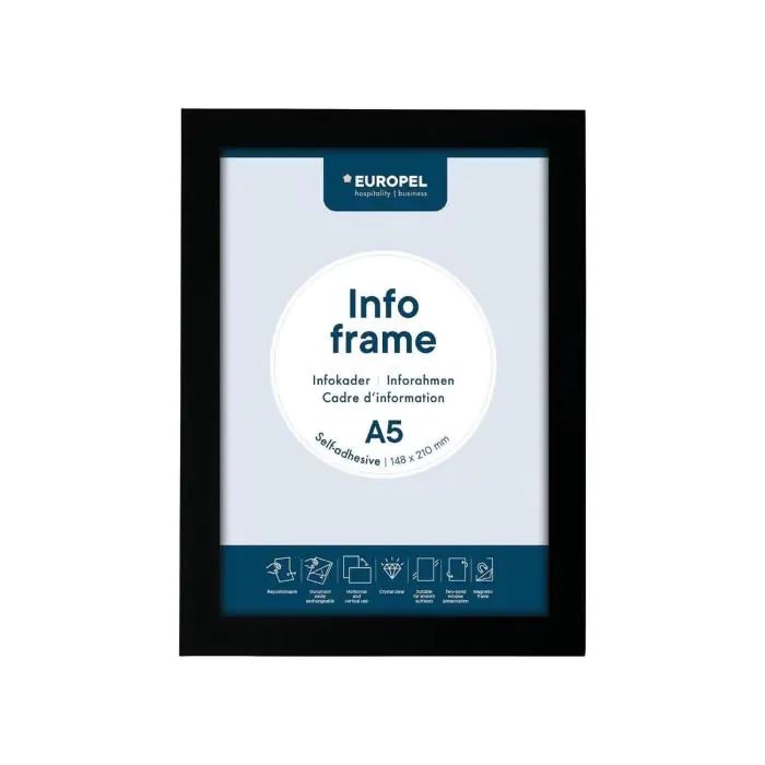 Info Frame - 2 stuks - Zwart - DTM Primera HU458 €11.19 Presentatie