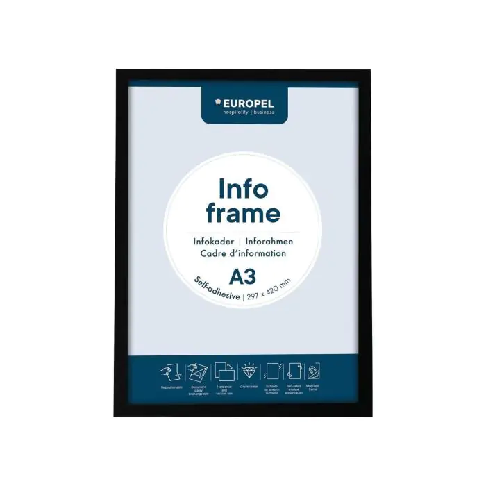 Info Kader - 2 stuks - Zwart - DTM Primera HU454 €20.29 Presentatie