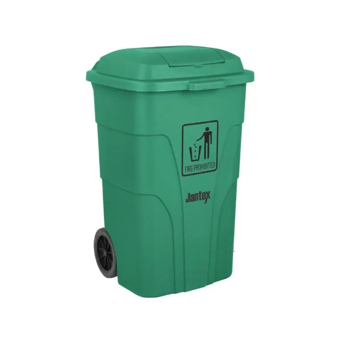 Container - Groen - Polypropyleen - Jantex HC924 €136.25 Afvalbakken