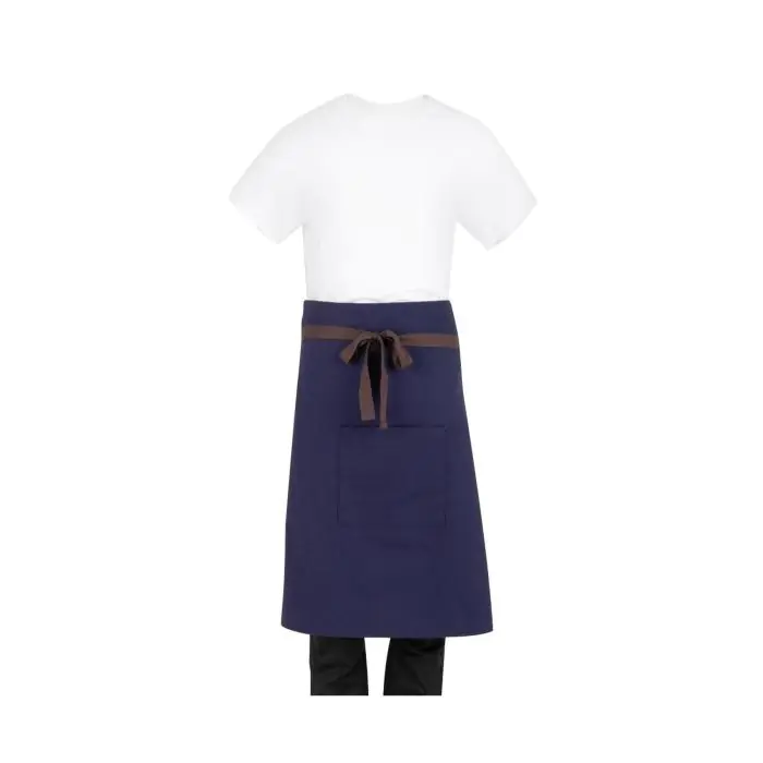 Schort Bistro Cotton - Unisex - Marineblauw - Katoen - Southside BA165 €16.99 Schorten en sloven