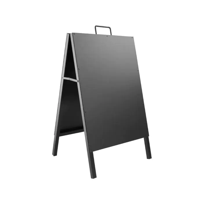 Stoepbord - Zwart - Ijzer - Olympia HS805 €86.00 Krijtborden