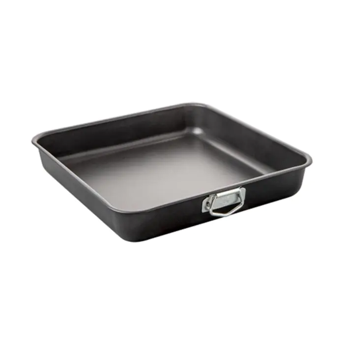 Braadslede - Anti-Aanbak - Aluminium - H 6.5 x B 35 x D 35 CM - Accademia Mugnano E830850 €20.95 Bakplaten en braadslede