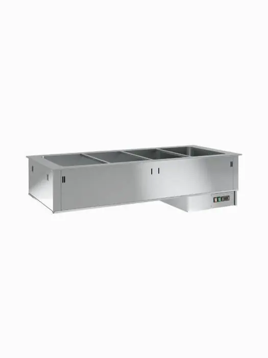Bain-marie - Drop-in - H 38 x 80 x 70 CM - 2 x 1/1 GN - Diamond - DPA/BM08 DPA/BM08 €1,208.85 Drop in warm
