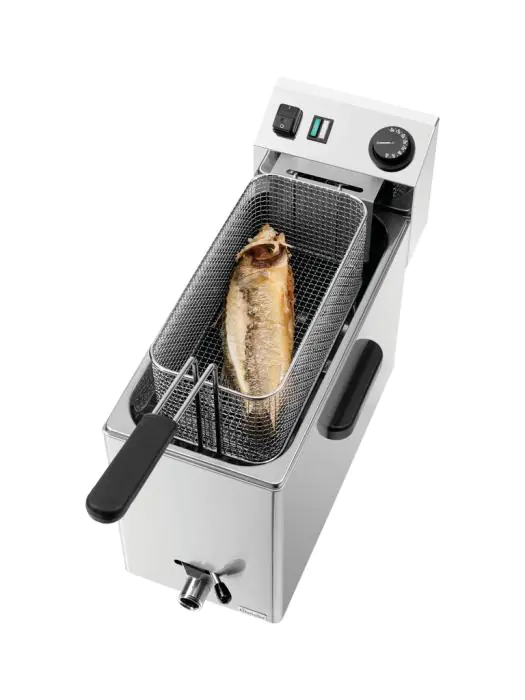 Friteuse - 8 Liter - Aftapkraan - 230V - Bartscher - 165530 165530 €429.00 Friteuses 230 volt