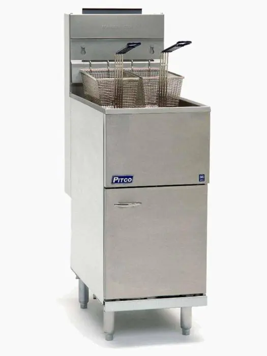 Friteuse 35C+ - Aardgas - Belgische Uitvoering - 18 L - Pitco 35CS-A-BE €2,499.00 Friteuses Gas