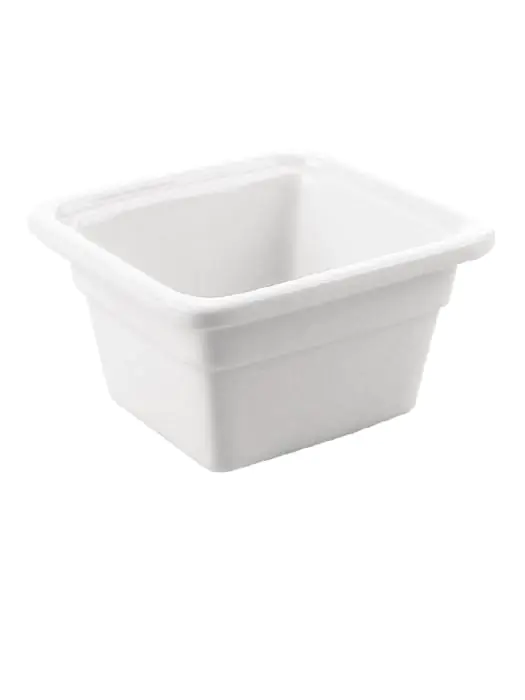 Gastronormbak - 1/6 GN - Wit - H 10 x 17.6 x 16.2 CM - Porselein - Olympia - U813 U813 €16.49 Schaaltjes en potjes