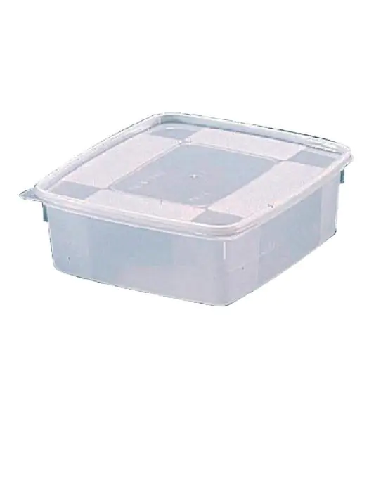 Voedseldoos - 1/6 GN - 1 Liter - 6 stuks - H 6 x 17.6 x 16.2 CM - Matfer Bourgeat - P536 P536 €18.94 GN bakken plastic