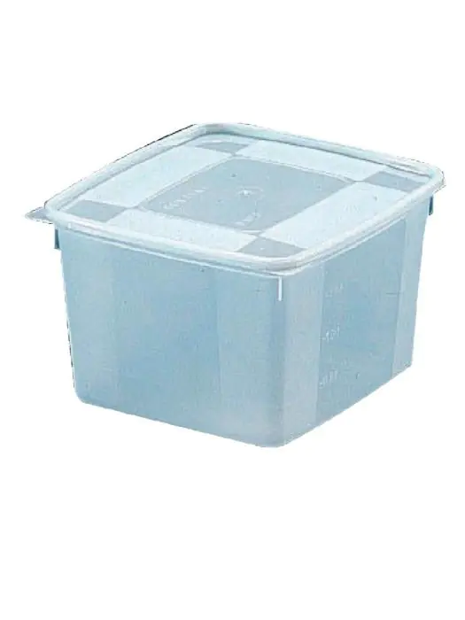 Voedseldoos - 1/6 GN - 2 Liter - 6 stuks - H 10 x 17.6 x 16.2 CM - Matfer Bourgeat - P548 P548 €20.78 GN bakken plastic