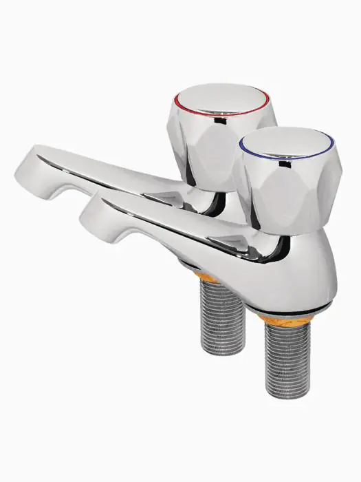 Kranen handwasbak - 2 stuks - H 11.8 x 4.8 x 11.8 CM - Vogue - P090 P090 €38.20 Mengkranen