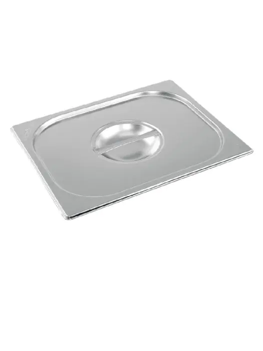 Deksel gastronormbak - 1/2 GN - H 3 x 32.5 x 26.5 CM - RVS - Vogue - K931 K931 €8.59 GN deksels rvs