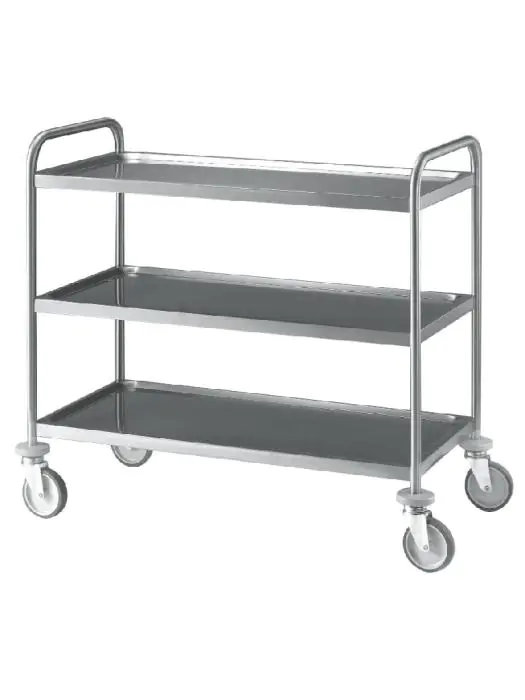 Serveerwagen - 3 niveau's - RVS - Diamond - CR3/100B CR3/100B €384.75 Serveerwagens