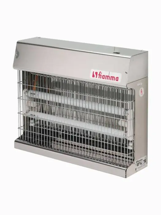 Insectenverdelger - 2 x 15W - Wandmontage - RVS - Diamond - EI305-MX EI305-MX €254.28 Insectenverdelgers