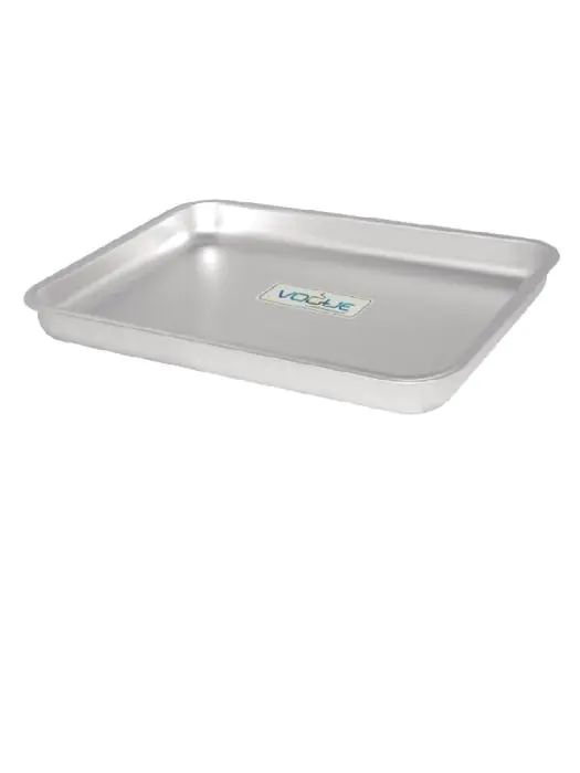 Bakplaat - 10 Liter - H 4 x 61 x 45.5 CM - Aluminium - Vogue - K437 K437 €31.08 Bakplaten en braadslede
