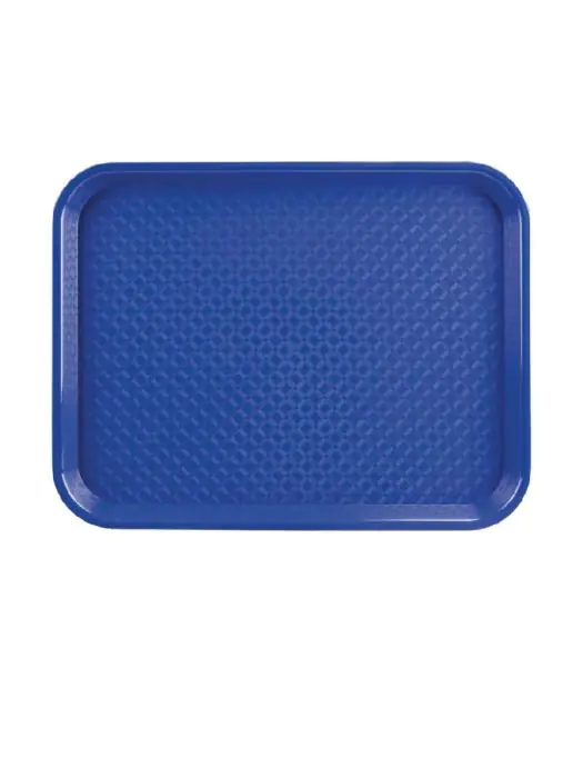 Dienblad - Blauw - H 2 x 41.5 x 30.5 CM - Polypropeen - Olympia - P506 P506 €4.39 Buffetdienbladen