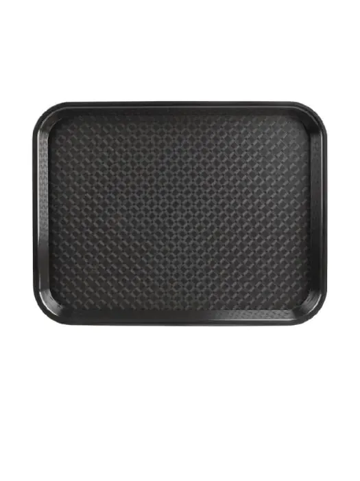 Dienblad - Zwart - H 2 x 41.5 x 30.5 CM - Polypropeen - Olympia - P501 P501 €4.29 Buffetdienbladen