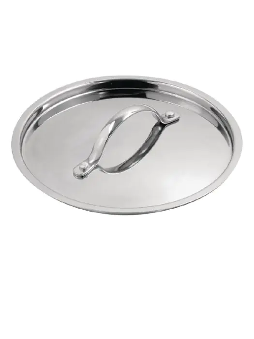 Pannendeksel - Ø 20 CM - RVS/Aluminium - Vogue - Y424 Y424 €14.29 Pandeksels