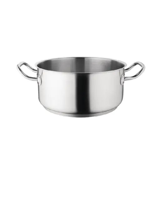 Kookpan - Laag - 4.5 Liter - Ø 24 x H 10 CM - RVS - Vogue - T149 T149 €47.99 Kookpan