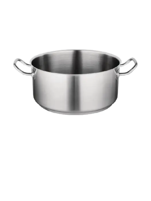 Kookpan - Laag - 7.5 Liter - Ø 28 x H 12 CM - RVS - Vogue - T177 T177 €56.50 Kookpan
