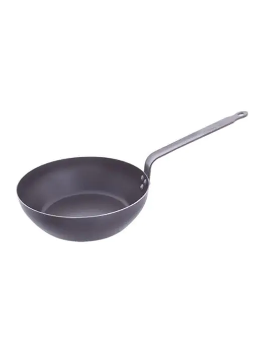 Hapjespan - H 6.8 CM - 1.58 KG - Ø23.9 CM - Plaatstaal - De Buyer - 001082 E001082 €28.00 Hapjespan