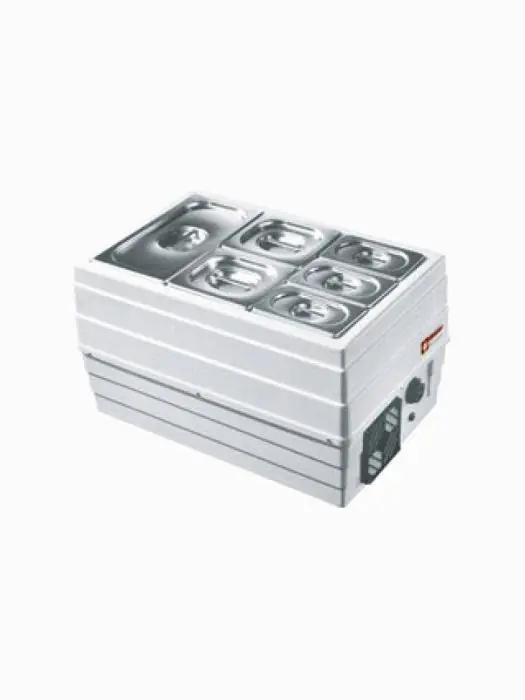 Gekoelde struktuur - GN 1/1 - Diamond - Gastro GASTRO €809.33 Vitrine met rvs deksel