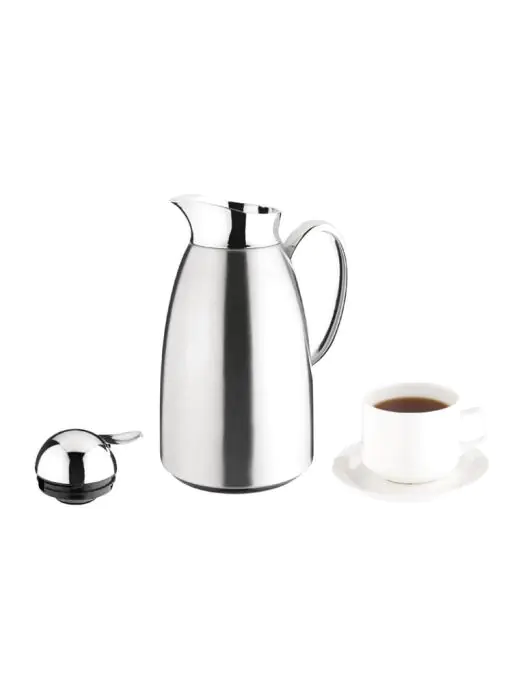 Thermoskan - 1 Liter - Ø 14 x H 26 CM - RVS/Glas - Olympia - CN819 CN819 €18.79 Isoleerkan