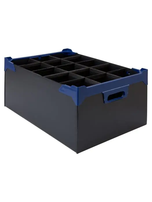 Glaswarendoos - 15 glazen - 5 Stuks - 50 x 34.5 x 20 CM - Bar Professional - GWBX015 GWBX015 €152.00 Glasservies