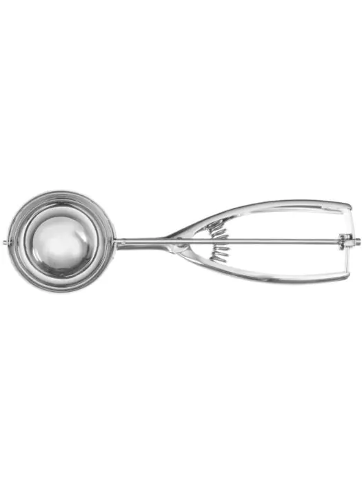 Portioneerlepel - 1/10 liter - Ø 7.0 cm - RVS - Kitchen Line - Hendi - 572016 572016 €12.85 IJsportioneerlepels