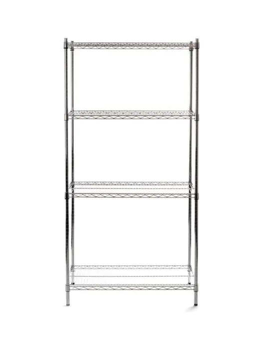 Stelling Chroom - Opbergrek - Extra stevig - 45.5x91x183 Cm - Hendi - 812259 812259 €103.17 Stelling
