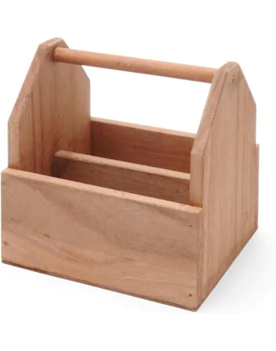 Bestek caddy - Hout - 190x160x200 mm - Hendi - 664315 664315 €14.95 Bestek