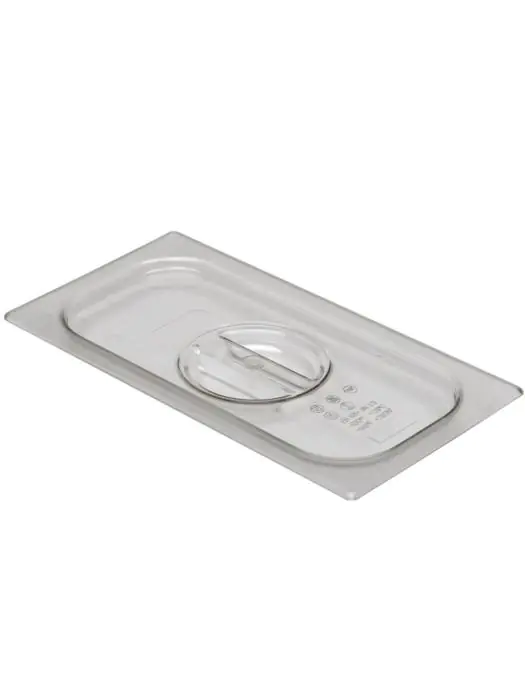Gastronormdeksel - Polycarbonaat - 10.8 X 17.6 CM - Hendi - 864166 864166 €2.85 GN bakken plastic